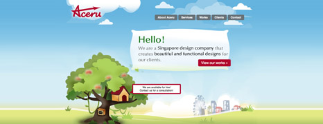 Aceru / Website Design and Development